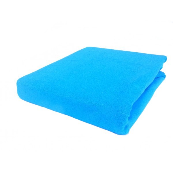 HOUSSE EPONGE SS TROU TURQUOIS