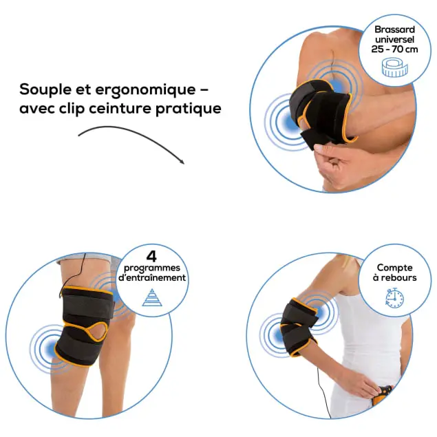 TENS GENOUX/COUDES ANTI-DOUL