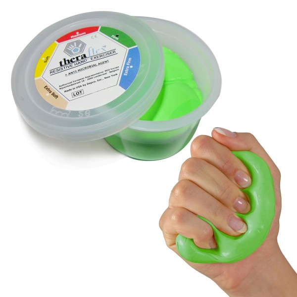 PATE A MALAXER MOYEN FORT VERT