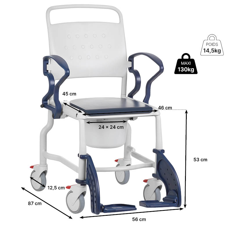 CHAISE DOUCHE PERCEE BONN