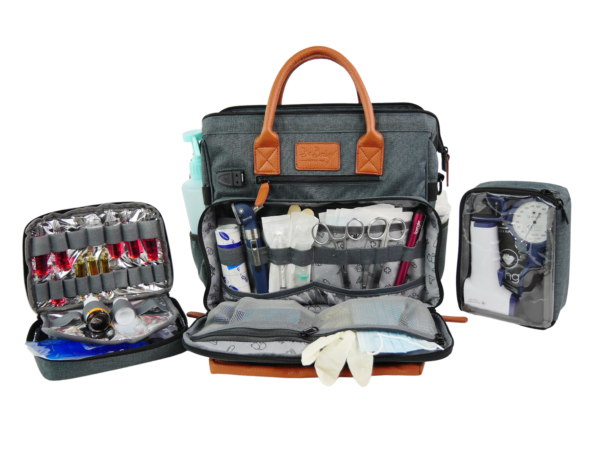 SAC MEDICAL ETRETAT GRIS/ORANG