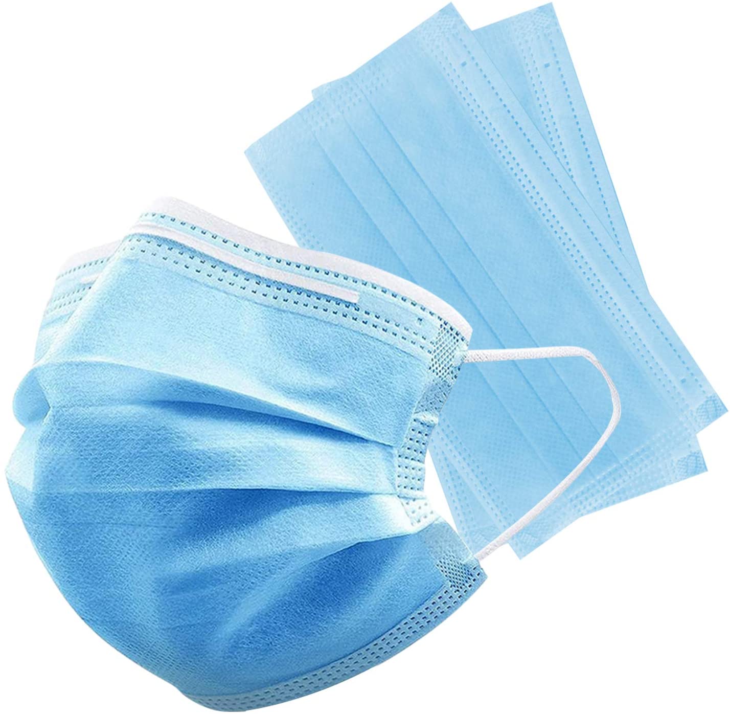 MASQUE CHIR TYPE II BLEU X50