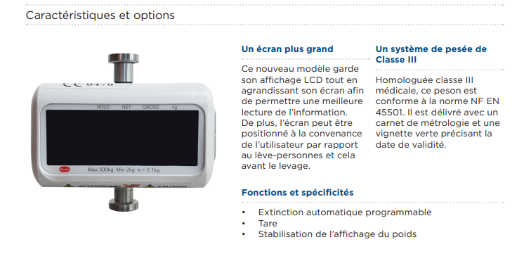 SYSTEME DE PESEE PR BIRDIE EVO