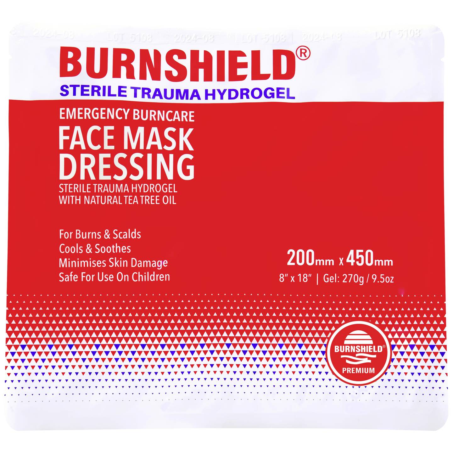 BURNSHIELD 200X450MM