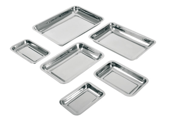 PLATEAU INOX 28 x 18 x 3CM