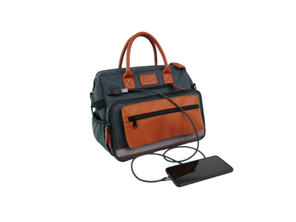 SAC MEDICAL ETRETAT GRIS/ORANG